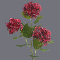 Bulk 26" Long Stem Artificial Hydrangea Stems Spray Branches Flower Real Touch Lifelike Arrangement Wholesale
