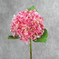 Premium 18" Silk Hydrangea Stems - Realistic Artificial Flowers Arrangements for Wedding Home Décor & Floral Centerpieces