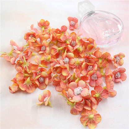 Bulk 100Pcs Daisy Artificial Chrysanthemum Flowers Heads for Wedding Decoration Home Decoration Wholesale